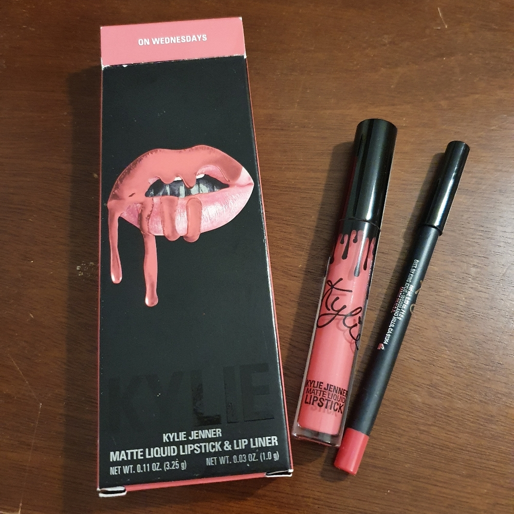 Matt liquid lipstick & lip liner set